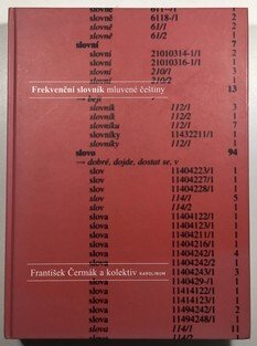 Frekvenční slovník mluvené češtiny