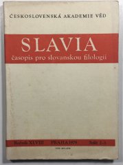 Slavia časopis pro slovanskou filologii  1979 sešit 2-3 - 