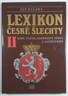 Lexikon české šlechty II.