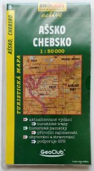 5 Ašsko, Chebsko - Turistická mapa 1:50 000, Shocart Active
