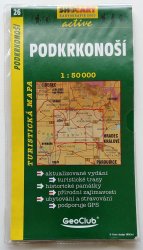 26 Podkrkonoší - Turistická mapa 1:50 000, Shocart Active