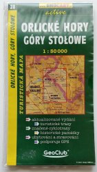 mapa - 28 - Orlické hory/Góry Stolowe 1:50 000  - Turistická mapa 1:50 000, Shocart Active