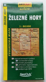 mapa - 30 - Železné hory 1:50 000