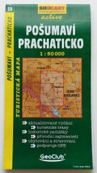 39 Pošumaví, Prachaticko - Turistická mapa 1:50 000, Shocart Active