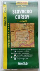 63 Slovácko, Chřiby - Turistická mapa 1:50 000, Shocart Active