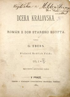 Dcera královská I.-III.