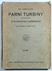 Parní turbiny s dodatkem o plynových turbinách - 