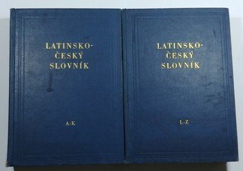Latinsko - český slovník A-K + L-Z