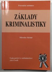 Základy kriminalistiky - 