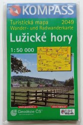 mapa - Lužické hory 1:50 000 - Turistická mapa 2049