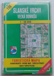 TM 116 -  Slanské vrchy - Velká Domaša - 1:50 000