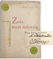 Žena, která milovala - Románová črta