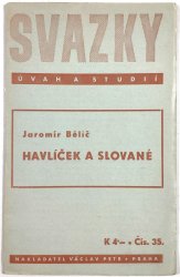 Havlíček a slované - Svazky úvah a studií 35