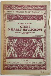 Čtení o Karlu Havlíčkovi - Sbírka souvislé četby školní 76.