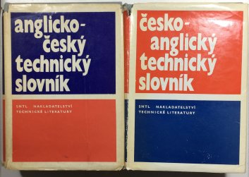Anglicko-český a česko-anglický technický slovník (2 svazky)
