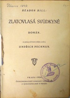 Zlatovlasá svůdkyně