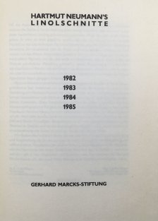 Hartmut Neumanns Linolschnitte