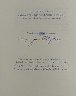 Pěkně Vás vítám ( P. F. 1929 )