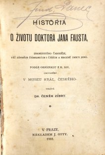 Život Ježíšův / M. Jan Hus / O životu doktora Jana Fausta / Sny