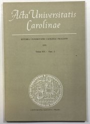 Acta Universitatis Carolinae (vícejazyčné) - 