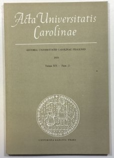 Acta Universitatis Carolinae (vícejazyčné)