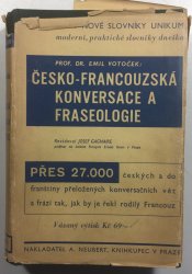 Česko-francouzská konversace a fraseologie - 