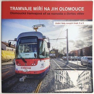 Tramvaje míří na jih Olomouce