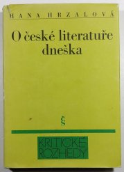 O české literatuře dneška - 