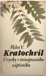Úryvky z nenapsaného zápisníku - 