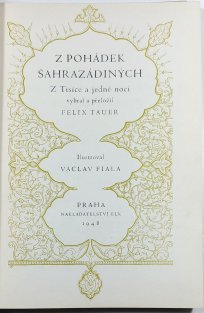 Z pohádek Šahrazádiných