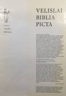 Velislai biblia picta - Příběh Josefa Egyptského a jeho bratří