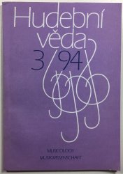 Hudební věda 3/94 - 