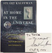 At Home in the Universe - The Search for Laws of Self-Organization and Complexity