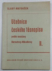 Učebnice českého těsnopisu podle soustavy Heroutovy-Mikulíkovy II. - Krácení slov ve větách - 