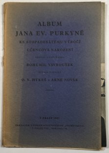 Album Jana Ev. Purkyně