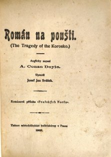 Román na poušti