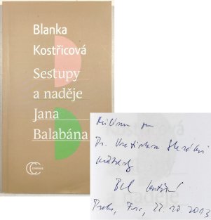 Sestupy a naděje Jana Balabána