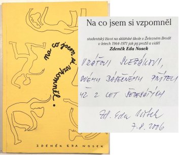 Na co jsem si ještě vzpomněl