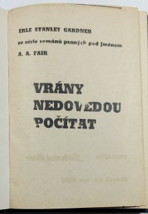 Vrány nedovedou počítat