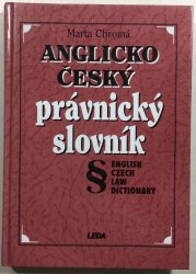 Anglicko-český právnický slovník - 