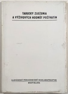 Tabulky zloženia a výživových hodnot požívatín