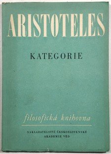 Kategorie - Organon I.