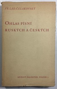 Ohlas písní ruských a českých