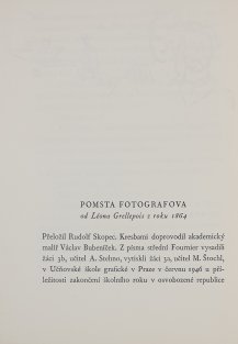 Pomsta fotografova