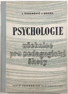 Psychologie - učebnice pro pedagogické školy