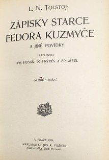 Hadži Murad, zápisky starce Fedora Kuzmyče