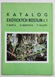 Katalog exotických rostlin č. 1 - 