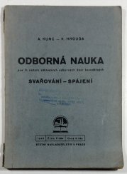 Odborná nauka pro II.ročník základních odborných škol kovodělných svařování - pájení - 