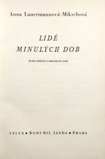 Lidé minulých dob