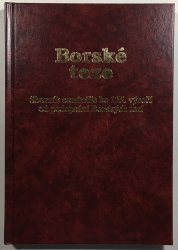 Borské teze - Sborník semináře ke 125. výročí od podepsání Borských tezí
